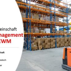 Lagermanagement mit SAP® – AWF Arbeitsgemeinschaft – 1. Arbeitssitzung (Workshop | Wiesloch) Lagermanagement mit SAP® – AWF Arbeitsgemeinschaft – 1. Arbeitssitzung (Workshop | Wiesloch)