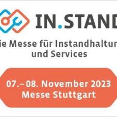 IN.STAND – Die Messe für Instandhaltung und Services (Messe | Stuttgart) IN.STAND – Die Messe für Instandhaltung und Services (Messe | Stuttgart)