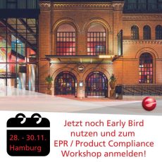 EPR & Product Compliance Workshop (Workshop | Hamburg) EPR & Product Compliance Workshop (Workshop | Hamburg)