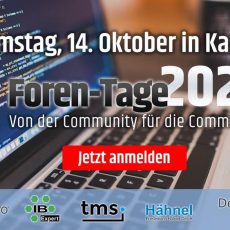 Foren-Tage für Delphi, C++Builder und RAD Studio (Konferenz | Kassel) Foren-Tage für Delphi, C++Builder und RAD Studio (Konferenz | Kassel)