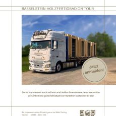 RASSELSTEIN-Holzbäder on Tour – Roadshow im September / Oktober (Sonstiges | Neuwied)