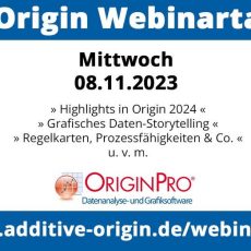 Origin Webinartag 2023 (Webinar | Online) Origin Webinartag 2023 (Webinar | Online)