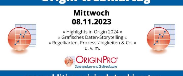 Origin Webinartag 2023 (Webinar | Online)