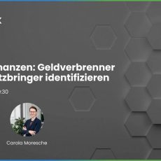 Webinar: Projekt-Finanzen – Geldverbrenner und Umsatzbringer identifizieren (Webinar | Online) Webinar: Projekt-Finanzen – Geldverbrenner und Umsatzbringer identifizieren (Webinar | Online)