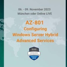 AZ-801 Configuring Windows Server Hybrid Advanced Services (Seminar | Online)