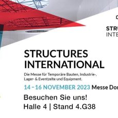 STRUCTURES INTERNATIONAL –  eine Messe für temporäre Bauten, Industrie-, Lager- und Eventzelte. (Messe | Dortmund)