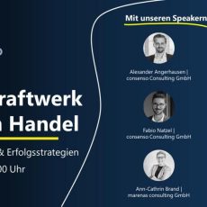marenas & consenso: IDEENKRAFTWERK – Digitale Trends und Erfolgsstrategien für den Handel (Webinar | Online) marenas & consenso: IDEENKRAFTWERK – Digitale Trends und Erfolgsstrategien für den Handel (Webinar | Online)