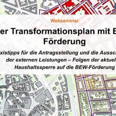 Live-Webseminar: „Der Transformationsplan mit BEW-Förderung – Folgen der Haushaltssperre“ (Webinar | Online)