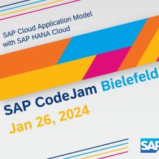 CodeJam „SAP Cloud Application Programming Model with SAP HANA Cloud“ (Schulung | Bielefeld)