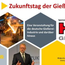 Save the Date: 3. Zukunftstag der Gießerei-Industrie 19.06.2024 (Sonstiges | Online) Save the Date: 3. Zukunftstag der Gießerei-Industrie 19.06.2024 (Sonstiges | Online)