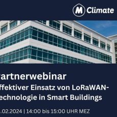 Partnerwebinar: Effektiver Einsatz von LoRaWAN-Technologie in Smart Buildings (Webinar | Online)