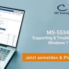 Jetzt Platz sichern: MS-55342 Supporting and Troubleshooting Windows 11 (Schulung | Online)