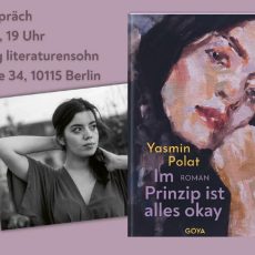 Yasmin Polat liest aus „Im Prinzip ist alles okay“ (GOYA) (Unterhaltung / Freizeit | Berlin)
