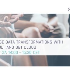 Enterprise Data Transformations with Turbovault and dbt Cloud (Webinar | Online)