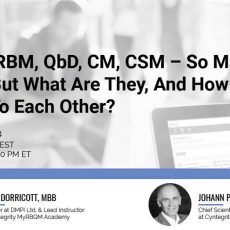 mindsON RBQM Workshop | Episode 25: RBQM, RBM, QbD, CM, CSM – So many terms but what are they,? (Webinar | Online)