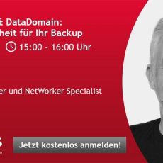LIVE Webinar – Dell NetWorker & DataDomain: maximale Sicherheit für Ihr Backup (Webinar | Online)
