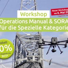 Workshop Operations Manual & SORA für Drohnenflüge in der Speziellen Kategorie (Workshop | Online)