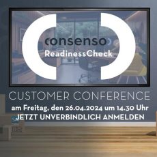 Customer Conference „consenso ReadinessCheck“ – Ihr Einstieg in die SAP S/4HANA Transformation (Webinar | Online)