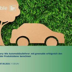Customer Success Story:  Product Carbon Footprint in der Zulieferbranche (Webinar | Online)