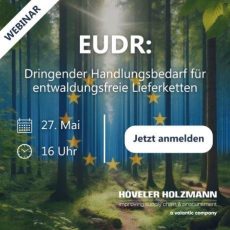 Webinar: EUDR (Webinar | Online)