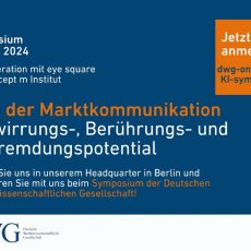 KI in der Marktkommunikation – Verwirrungs-, Berührungs- und Entfremdungspotential (Konferenz | Berlin)