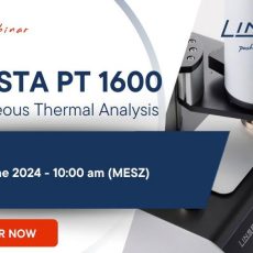 New STA PT 1600 – Simultaneous Thermal Analysis (Webinar | Online)