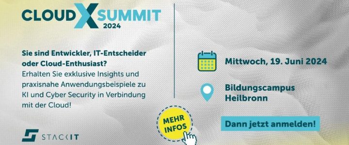 STACKIT Cloud X Summit 2024 (Konferenz | Heilbronn)