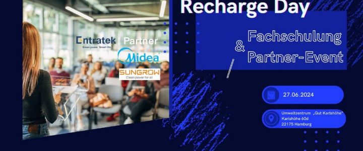 Entratek Recharge Day – Fachschulung + Partner-Event (Schulung | Hamburg)