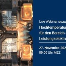 Rehm LIVE WEBINAR Hochtemperatur Kontaktlöten für den Bereich Semiconductor/ Leistungselektronik (Webinar | Online)