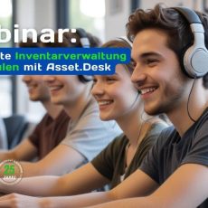 Webinar zur effizienten Inventarverwaltung in Schulen mit Asset.Desk (Webinar | Online)