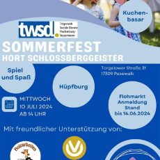 Sommerfest Hort Schlossberggeister (Unterhaltung / Freizeit | Pasewalk)