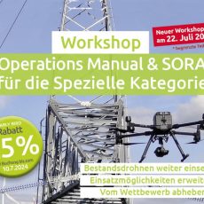 Workshop Operations Manual & SORA für Drohnenflüge in der Speziellen Kategorie (Workshop | Online)