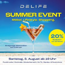 DELIFE SUMMER EventMöbel. Lifestyle. Shopping (Unterhaltung / Freizeit | Ebersdorf bei Coburg)