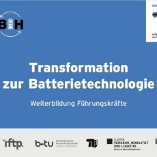 Transformation zur Batterietechnologie für Führungskräfte (Workshop | Berlin)