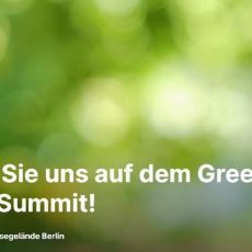 Treffen Sie uns auf dem Green Data Centre Summit! (Konferenz | Berlin)