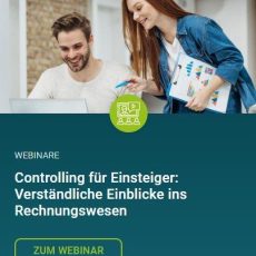 Kostenfreies Webinar: „Controlling für Einsteiger – Digitales Rechnungswesen mit Haufe X360“ (Webinar | Online)