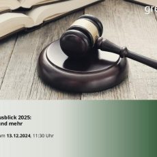 Regulatorischer Ausblick 2025: Ökodesign, CSRD und mehr (Webinar | Online)