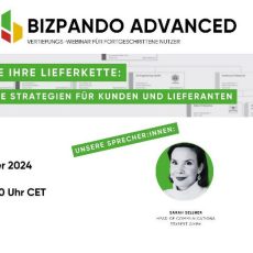 bizpando Advanced: neue Funktionen und Strategien für Fortgeschrittene (Webinar | Online)
