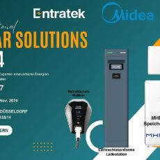 Entratek und Midea auf der Solar Solutions 2024 (Messe | Düsseldorf)