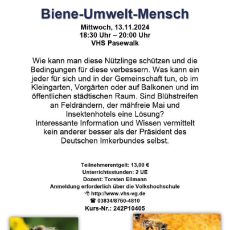 Biene-Umwelt-Mensch (Seminar | Pasewalk)