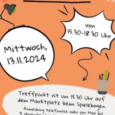 5. BürgerInnen-Workshop “IDEEN BEIM GEHEN” (Unterhaltung / Freizeit | Pasewalk)