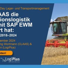 LogiPlus stellt an dem SAP Innovation Day aus und hält Vortrag mit CLAAS (Konferenz | Sankt Leon-Rot)
