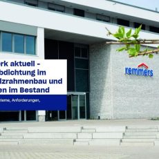 Regelwerk aktuell – Sockelabdichtung im Neu-/Holzrahmenbau und an Bauten im Bestand (Seminar | Löningen)