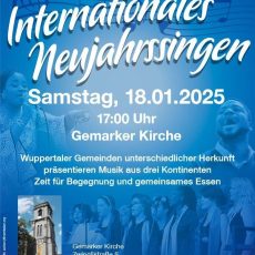 Internationales Neujahrssingen (Unterhaltung / Freizeit | Wuppertal)