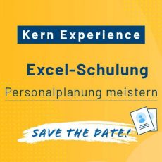 Tabellenkönig: Personalplanung mit Excel (Schulung | Online) Tabellenkönig: Personalplanung mit Excel (Schulung | Online)