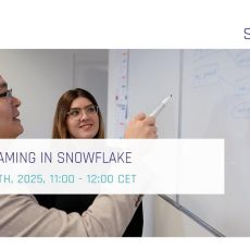 Data Streaming in Snowflake (Webinar | Online) Data Streaming in Snowflake (Webinar | Online)