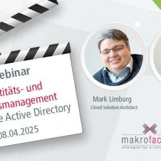 Identitäts- und Zugriffsmanagement mit Azure Active Directory (Webinar | Online) Identitäts- und Zugriffsmanagement mit Azure Active Directory (Webinar | Online)