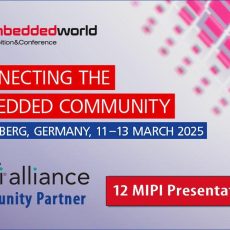MIPI Vortrags-Programm auf der Embedded World Conference 2025 (Vortrag | Nürnberg) MIPI Vortrags-Programm auf der Embedded World Conference 2025 (Vortrag | Nürnberg)