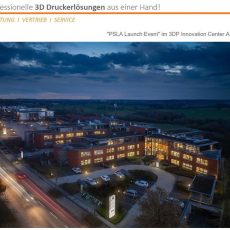 3D Systems – „PSLA Launch Event“ (Workshop | Aachen)