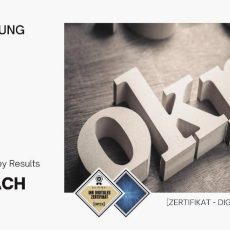 OKR Coach – Objectives and Key Results – Webinar | Online-Schulung (Seminar | Online)